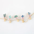 Cactus Wooden Pegs