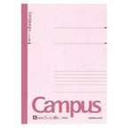 Campus Note - B5 (Ruled 7mm) - Pink - 80 Sheets