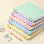Candy Cloud A5 Edge-Bound Lined Notebook