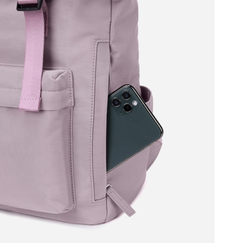 Canvas Foldover Backpack (4 Colors)