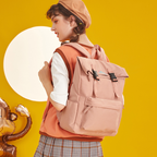 Canvas Foldover Backpack (4 Colors)