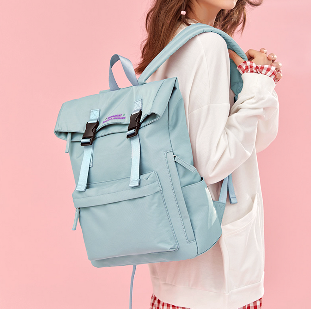 Canvas Foldover Backpack (4 Colors)