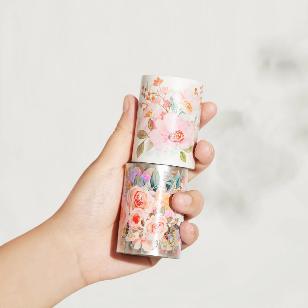 Flower Corridor Wide Washi / PET Tape