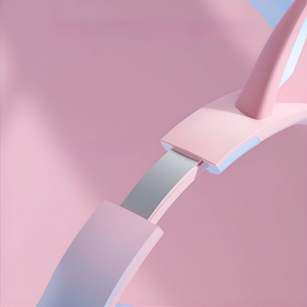 Cat Ears Colorful Glow Wireless Headset (3 Color Combinations)