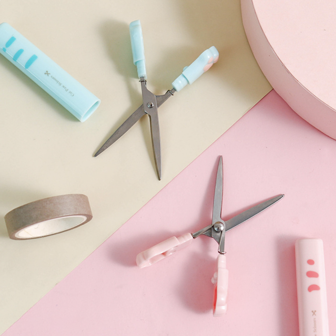 Cat Paw Pen Style Scissors