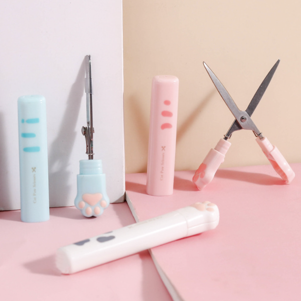 Cat Paw Pen Style Scissors
