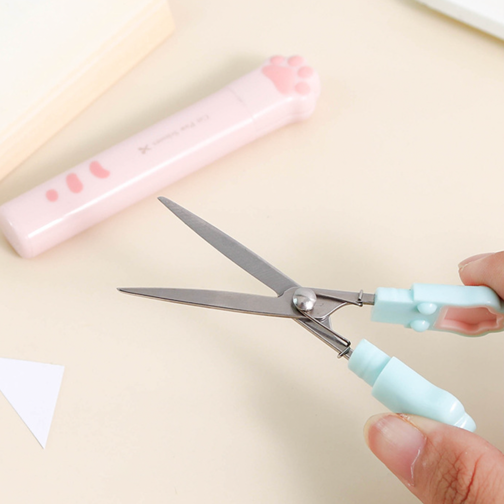Cat Paw Pen Style Scissors