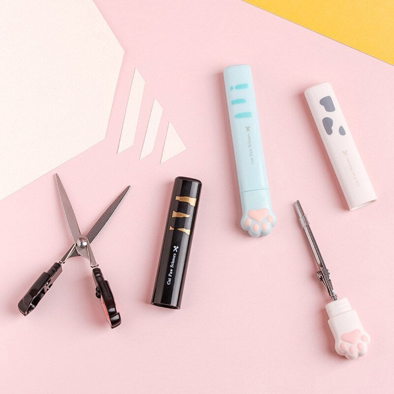 Cat Paw Pen Style Scissors