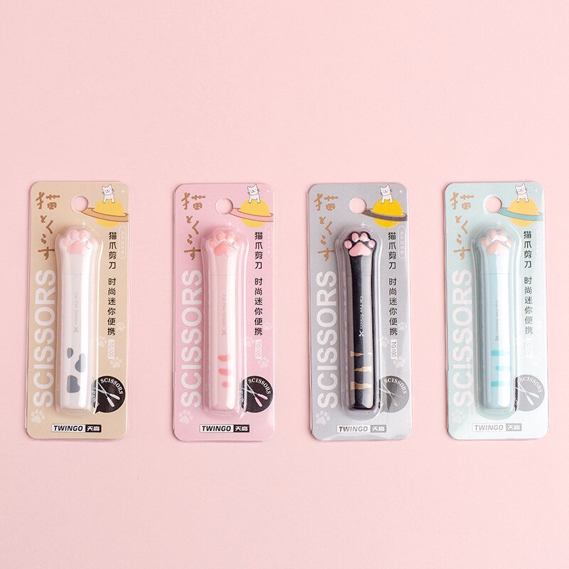 Cat Paw Pen Style Scissors