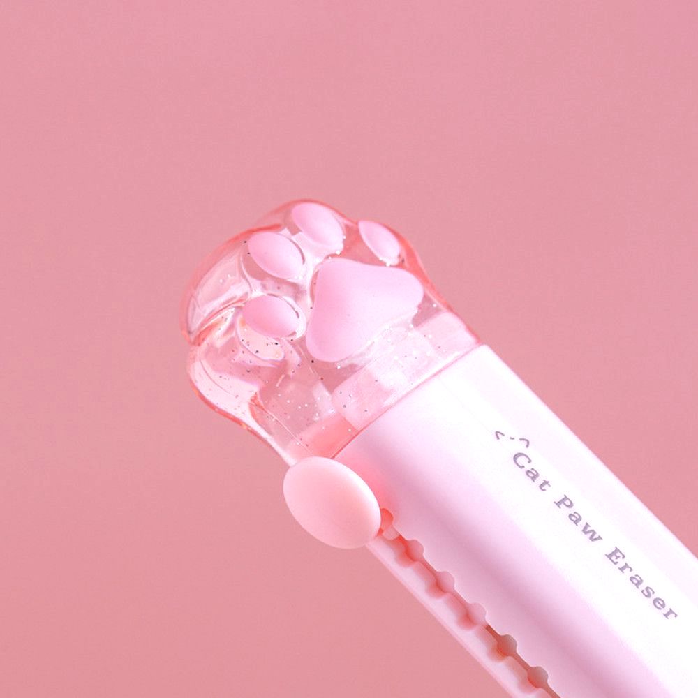 Cat Paw Retractable Eraser