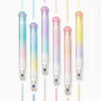 Cat Paw Twin Color Highlighters - Set of 6