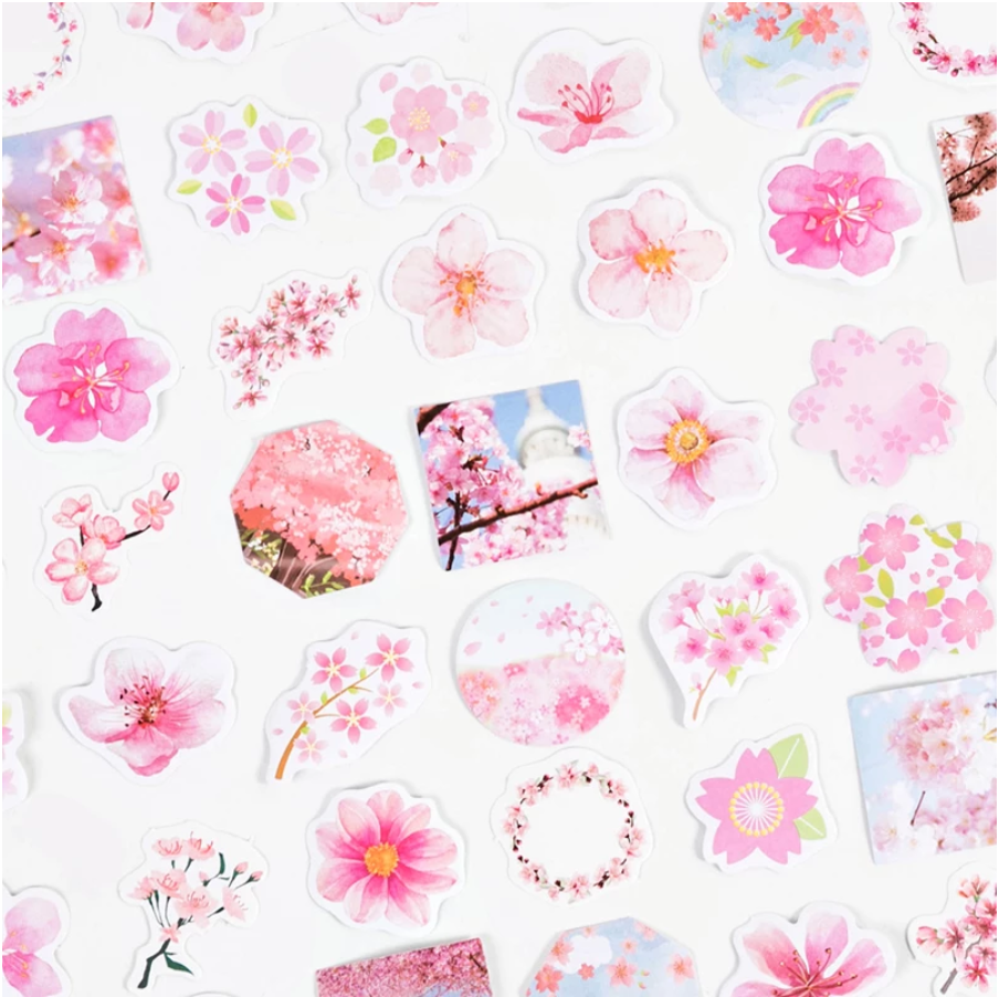 Cherry Tree Branch Stickers