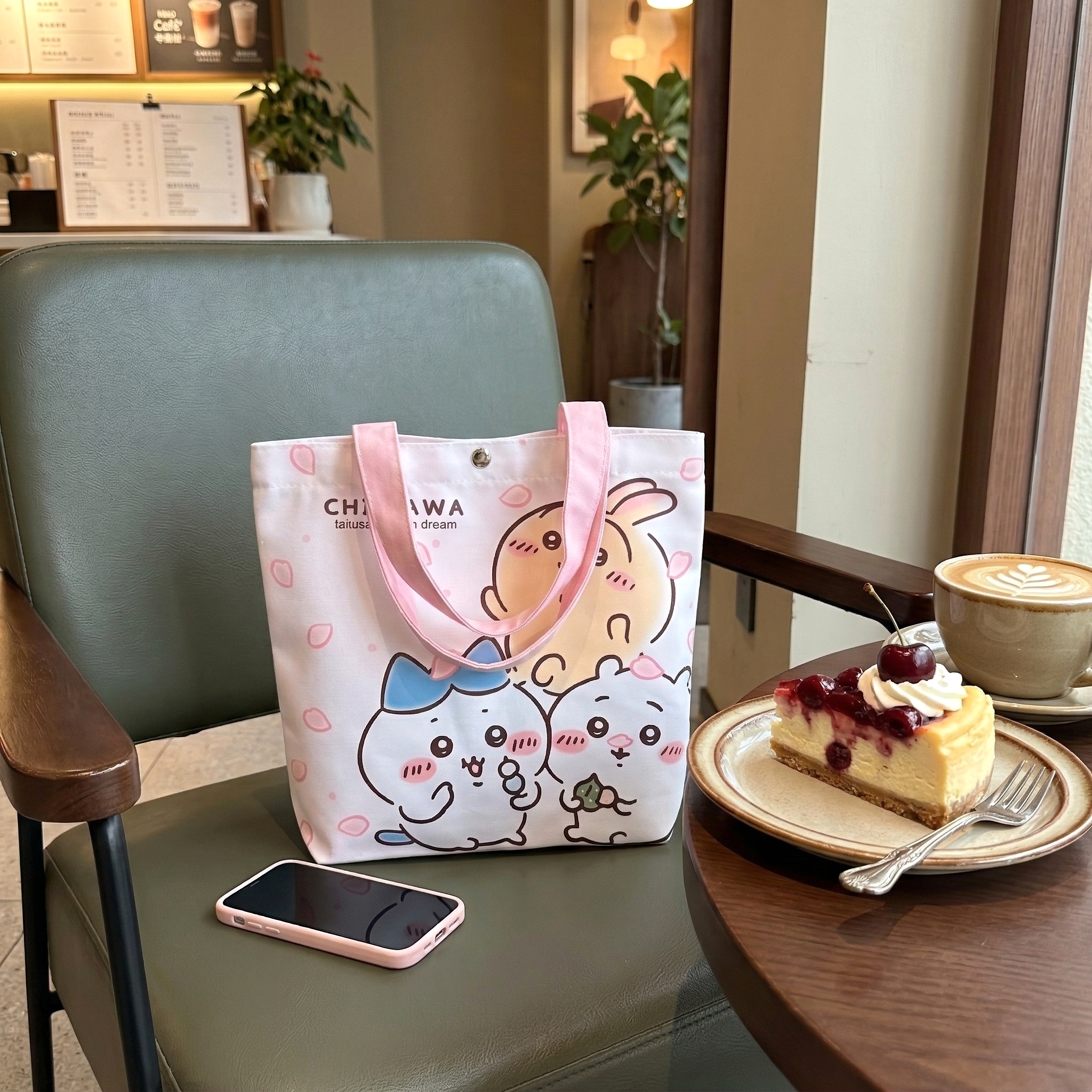 Chiikawa Bunny Cheer Tote Bag