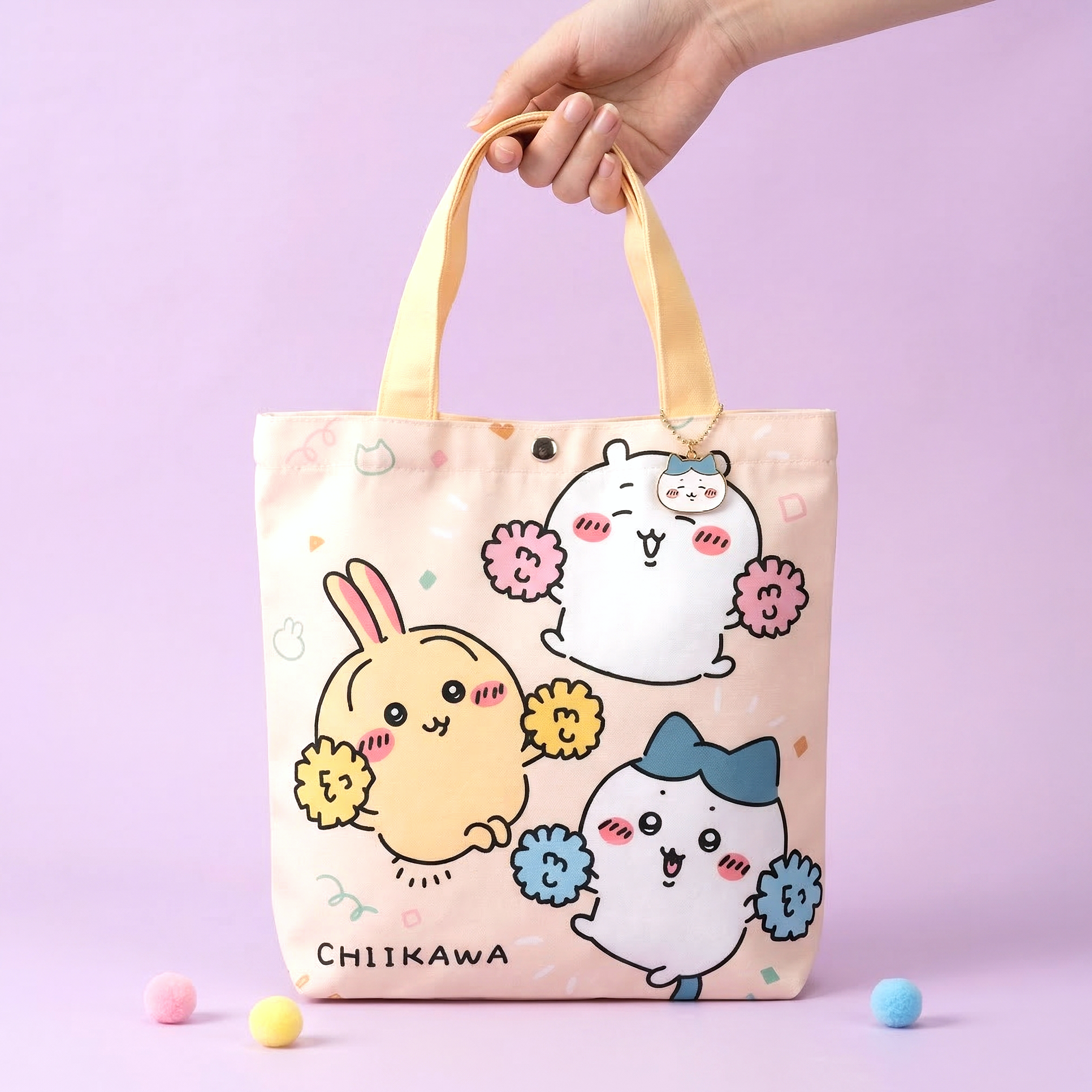 Chiikawa Bunny Cheer Tote Bag