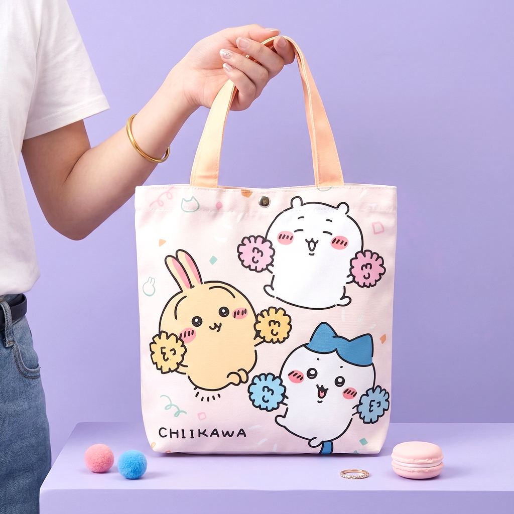 Chiikawa Bunny Cheer Tote Bag
