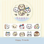 Chiikawa Masking Sticker Roll