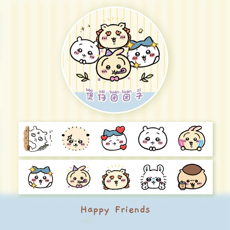 Chiikawa Masking Sticker Roll