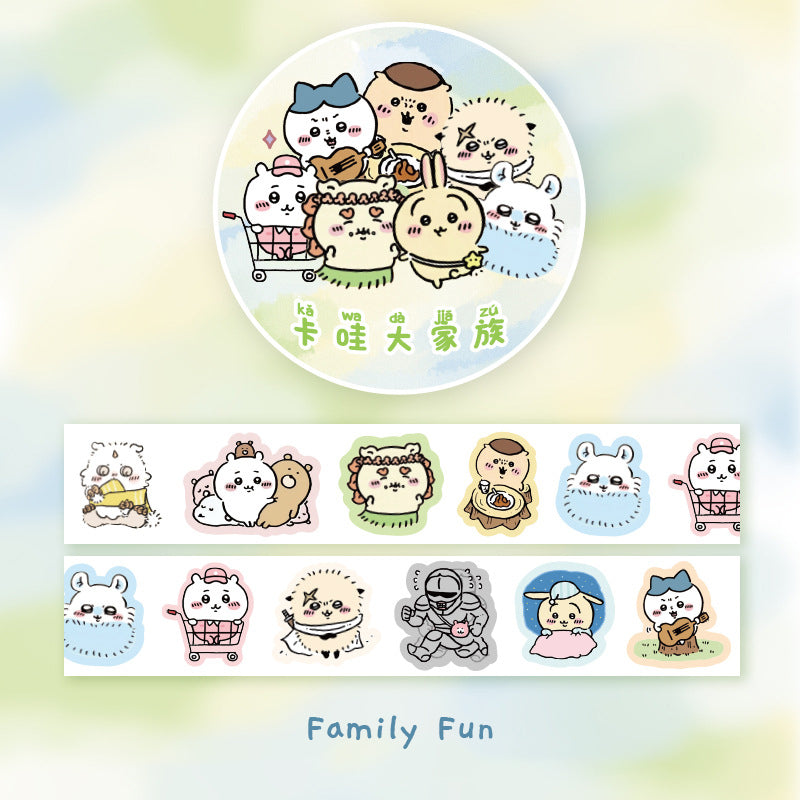 Chiikawa Masking Sticker Roll