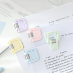 ClearView Cube Paper Clips Set