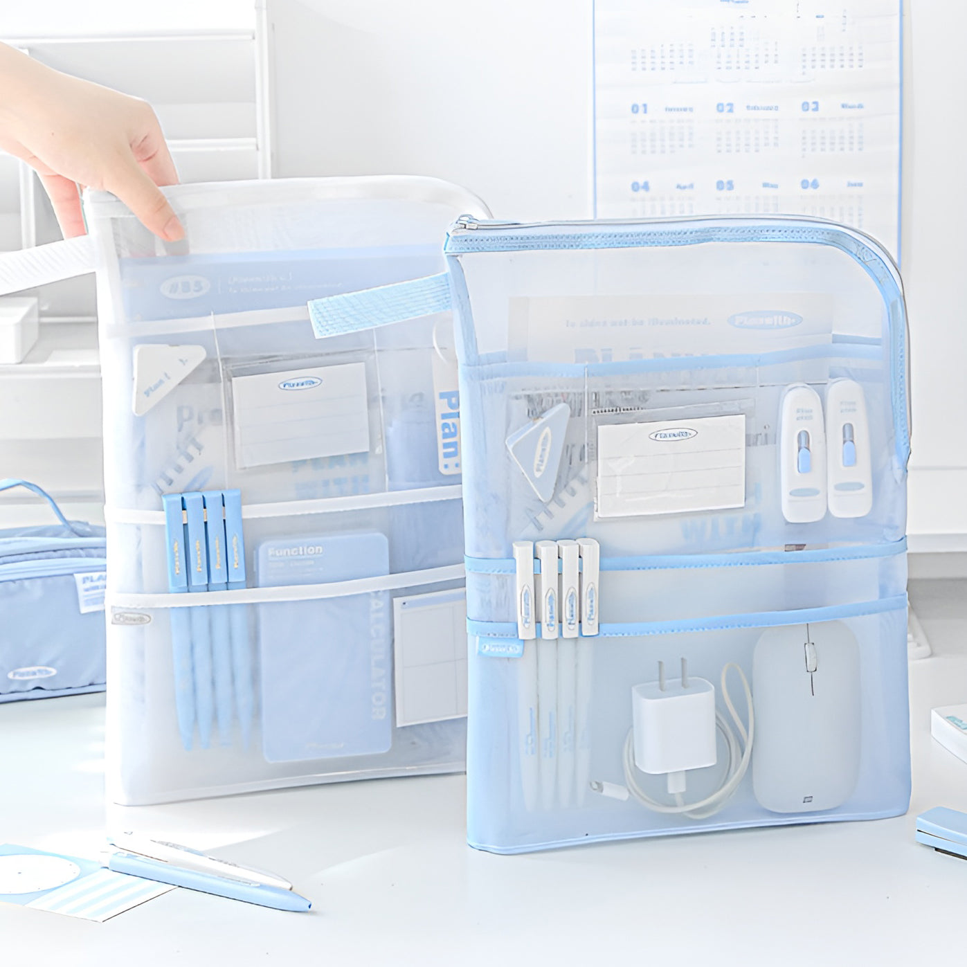 ClearView Multi Pocket Organizer