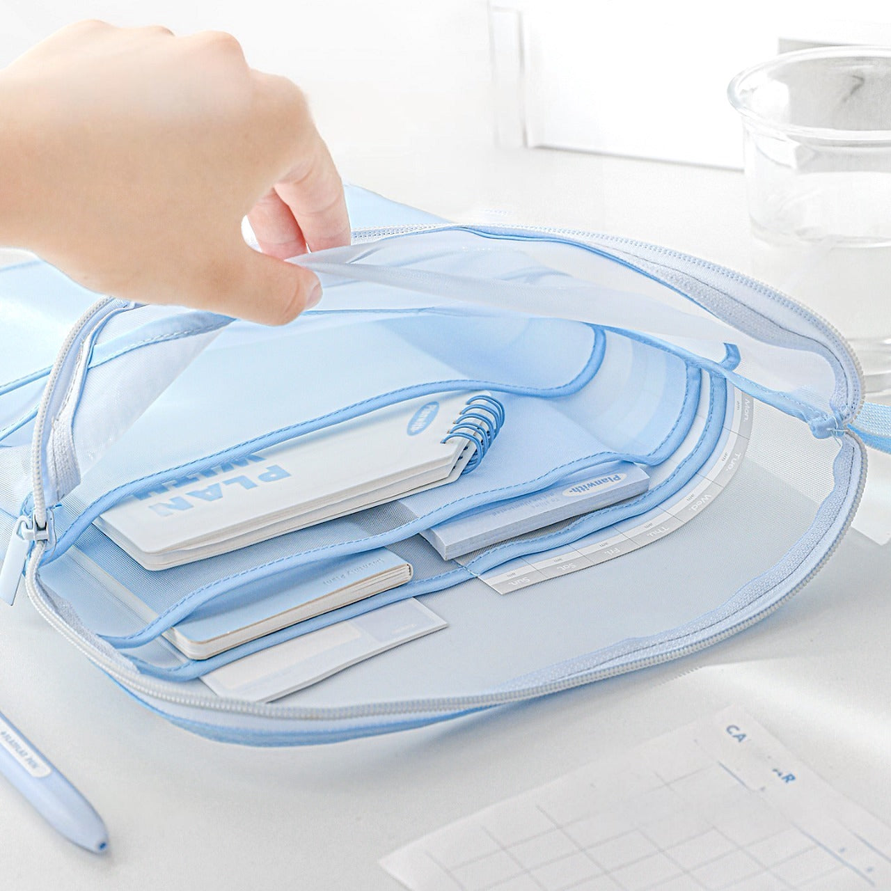ClearView Multi Pocket Organizer