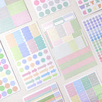 ClearView Organization Sticker Book