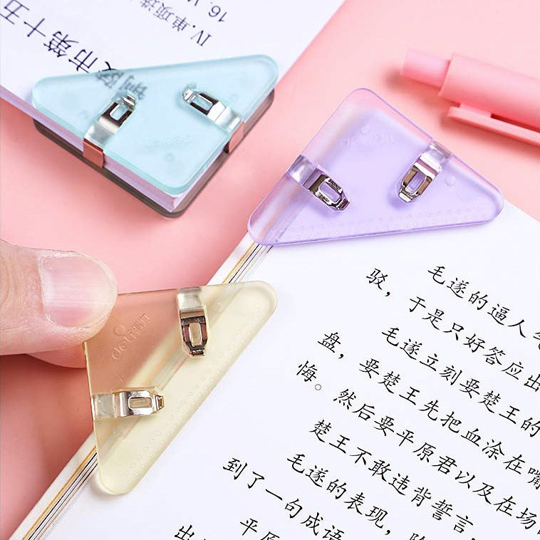 Color Pop Corner Paper Clips