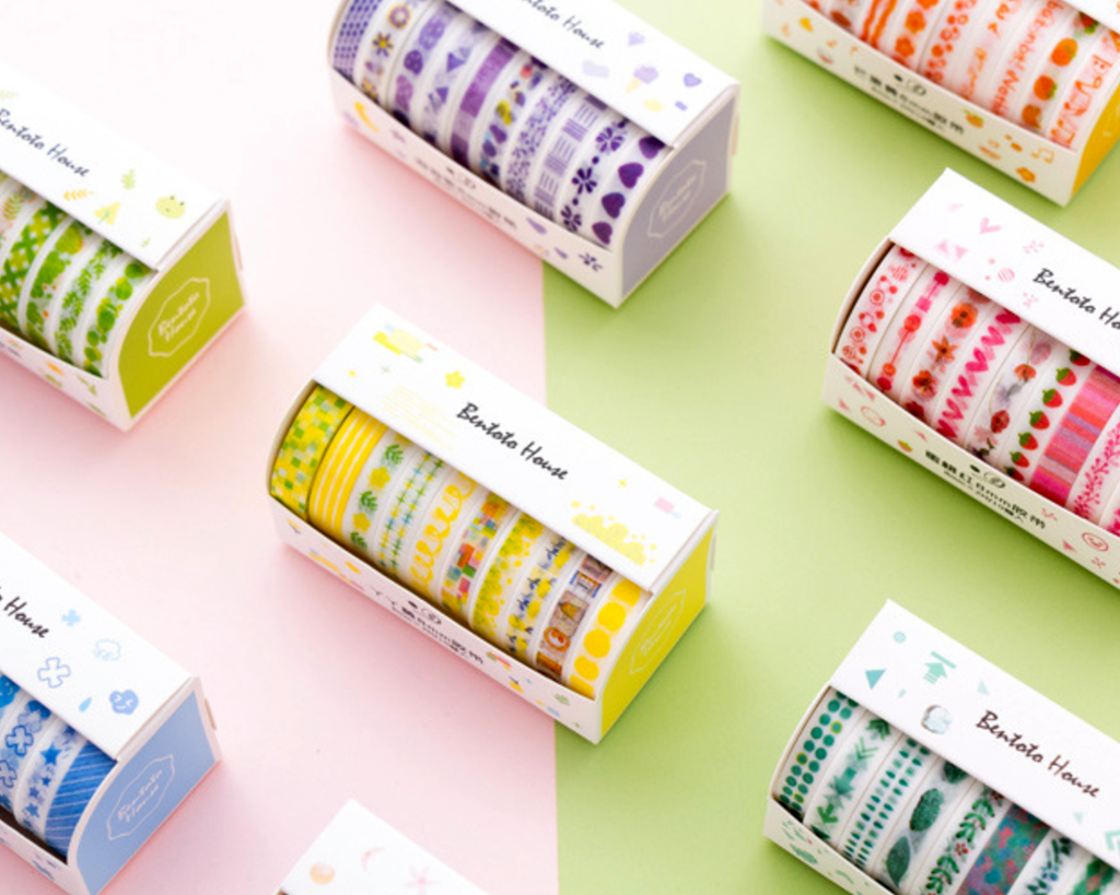 Colorful Day Washi Tape 10-Pack
