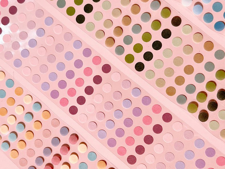 Colorful Dots Washi Sticker Roll