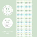 Colorful Dots Washi Sticker Roll