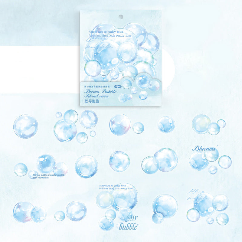 Colorful Soap Bubbles Stickers