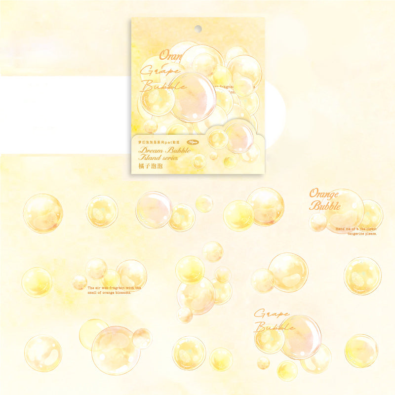 Colorful Soap Bubbles Stickers