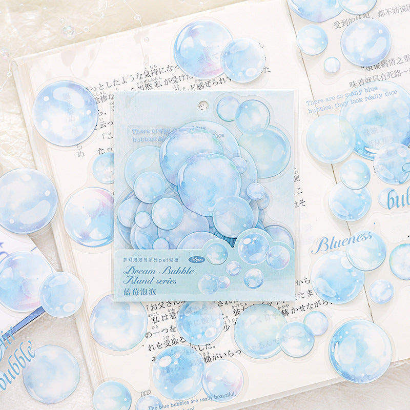Colorful Soap Bubbles Stickers