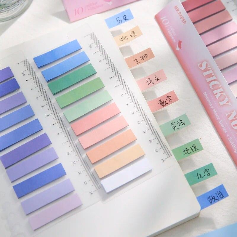 Colorful Tabs Insertable Sticky Notes