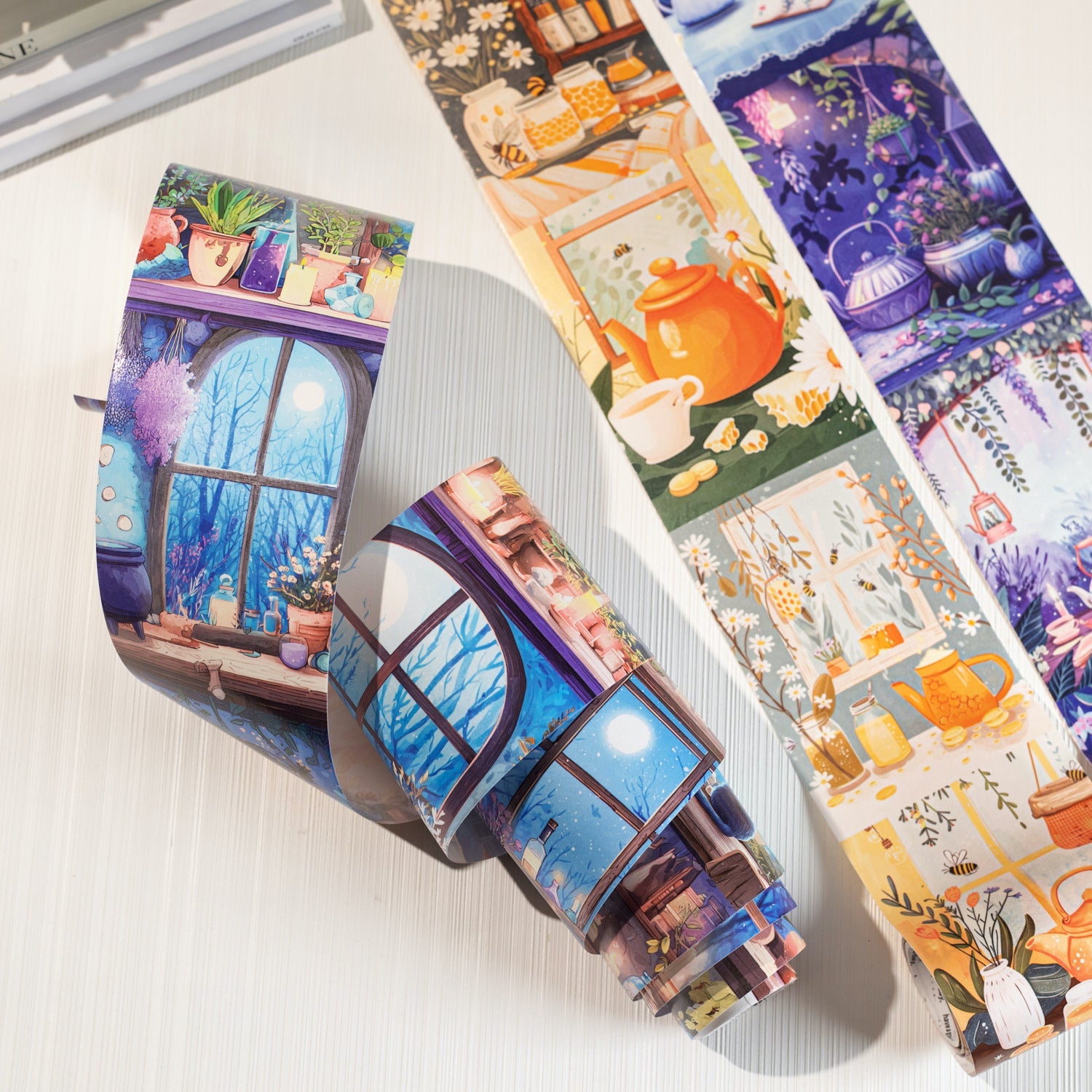 Cozy Corners Washi Tape - 8cm Wide