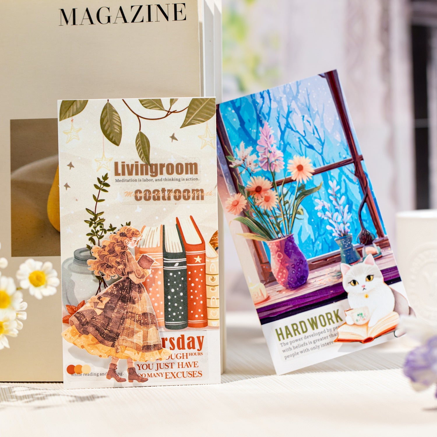Cozy Corners Washi Tape - 8cm Wide