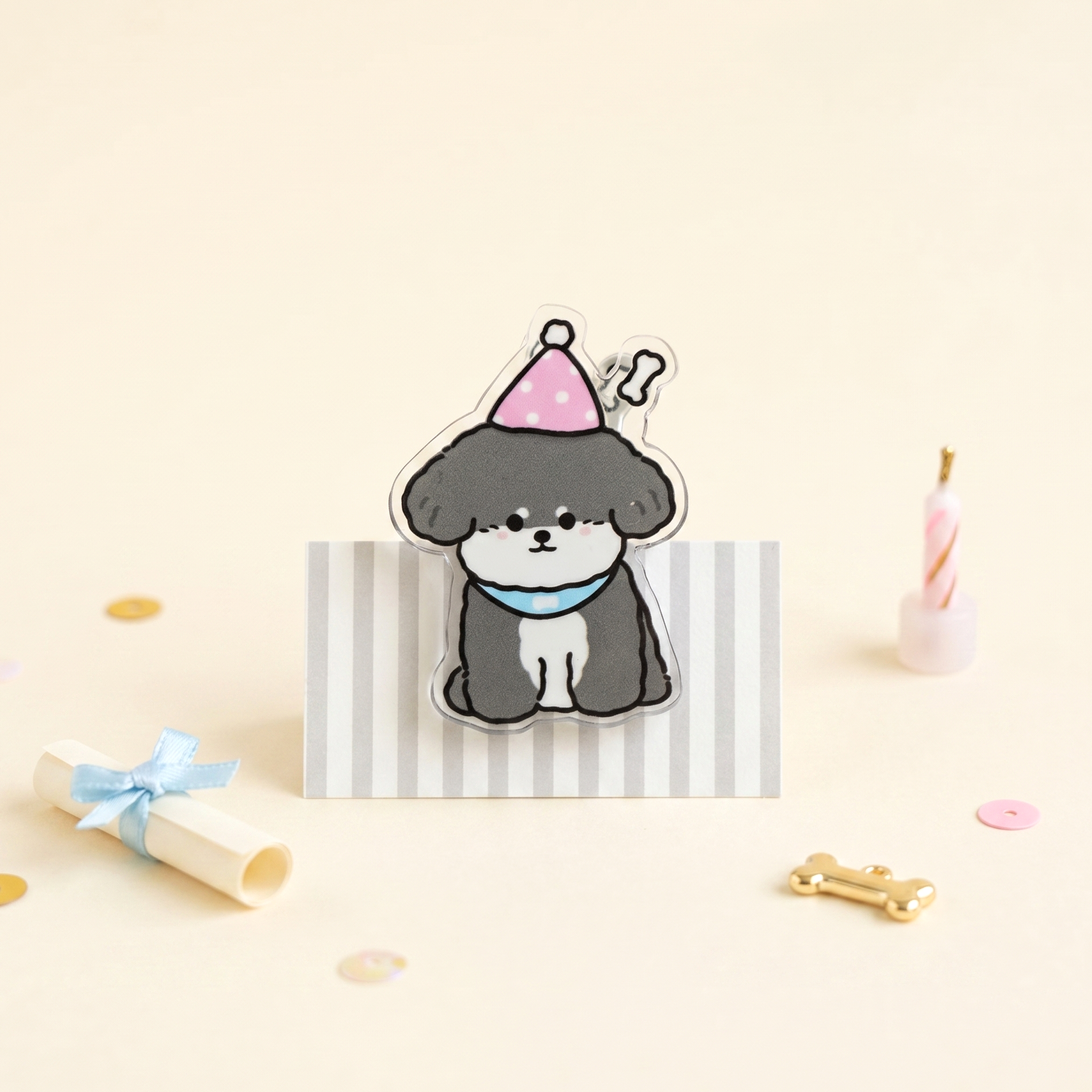 Cozy Pup Paper Clips