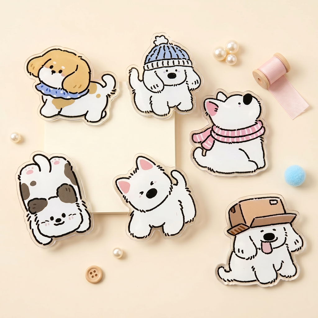 Cozy Pup Paper Clips