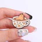 Critter Sips Enamel Pins