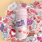 Cupid’s Holo Touch Stickers - Set of 100