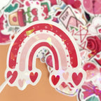 Cupid’s Holo Touch Stickers - Set of 100
