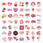 Cupid’s Holo Touch Stickers - Set of 100