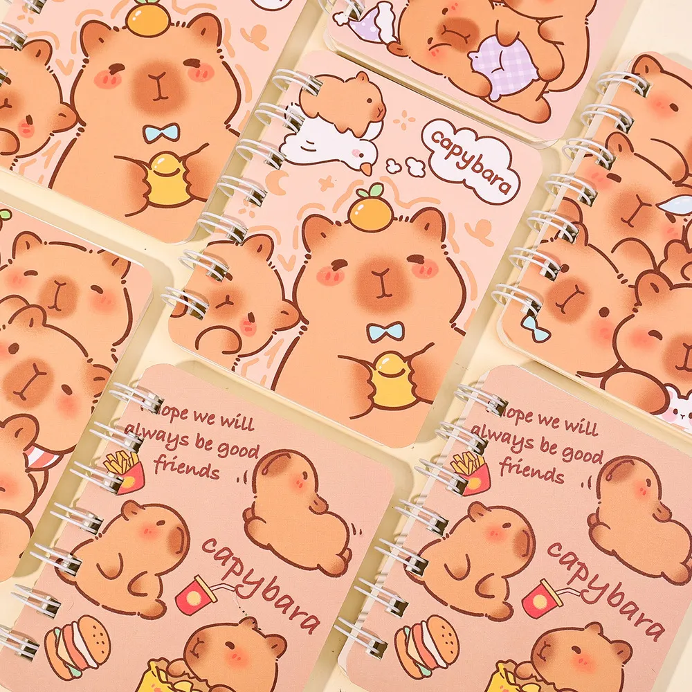Cute Capybara Mini Notepad