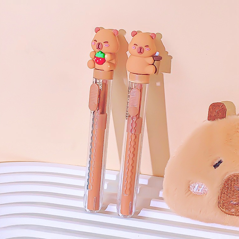 Cute Capybara Retractable Eraser