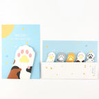 Cat Paw Sticky Notes
