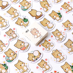 Cheery Puppy Paper Stickers