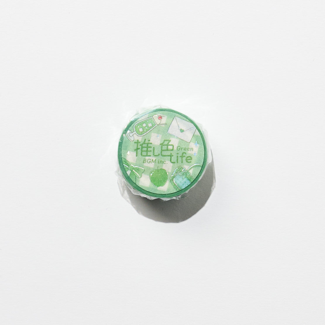 BGM Favorite Color Series 20mm Silver Foil Masking Tape / BGM
