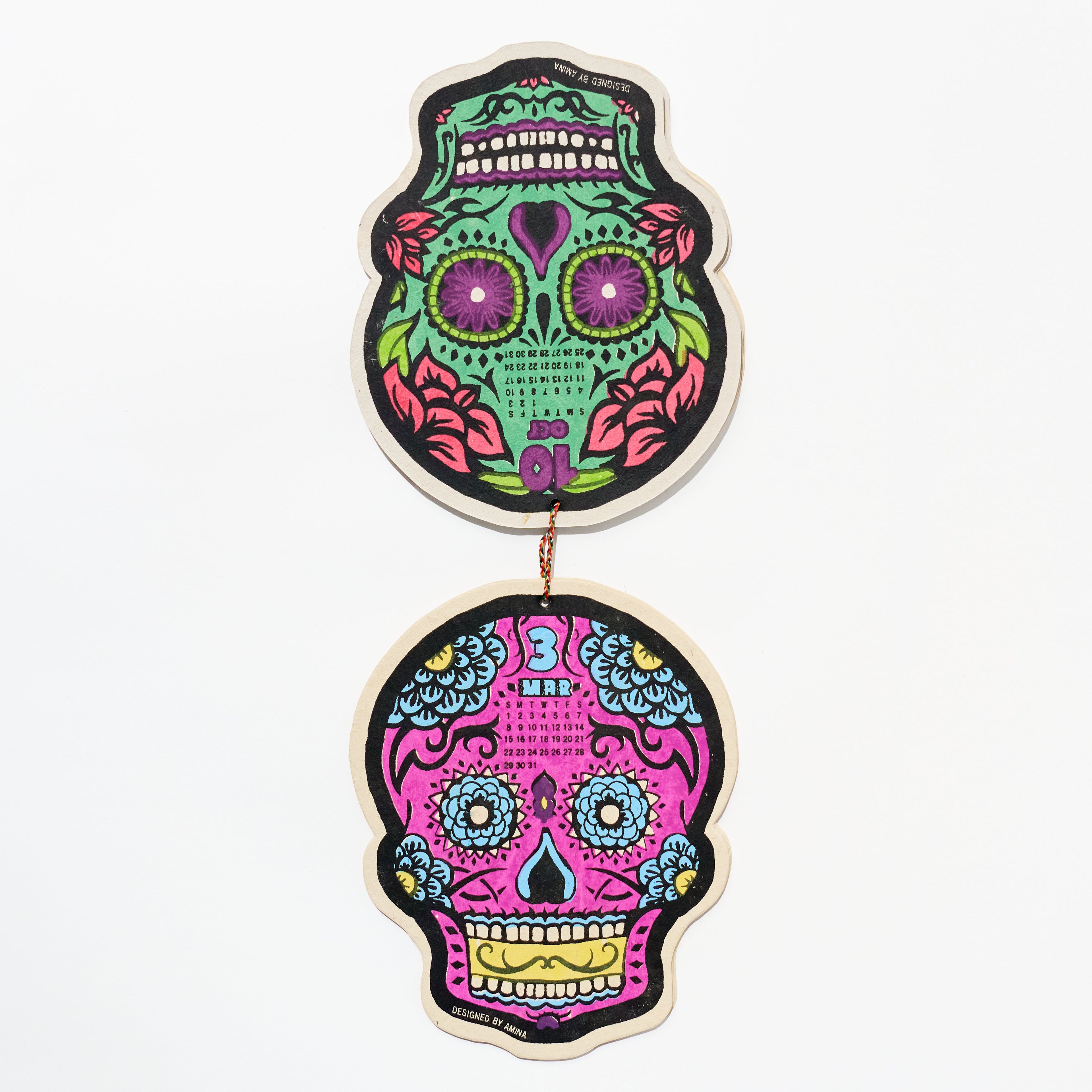Sugar Skull Calendar 2026 Designed by Amina / Amina Collection Co., Ltd