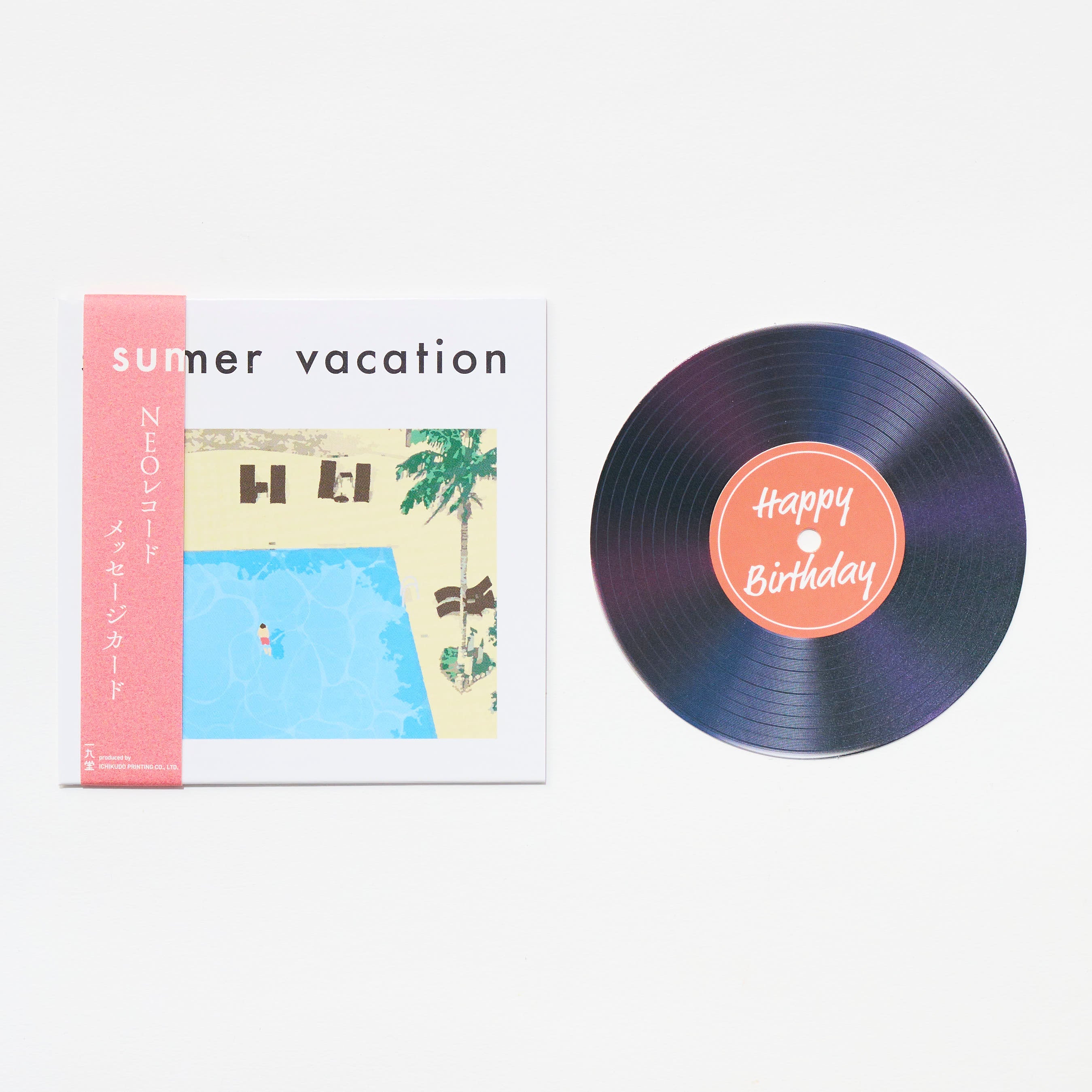 NEO Record Message Card / ICHIKUDO
