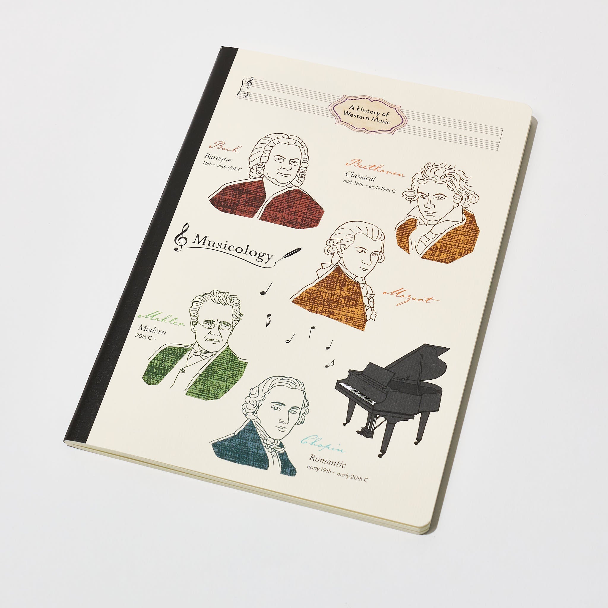 STUDY HOLIC A5 Notebook / GreenFlash